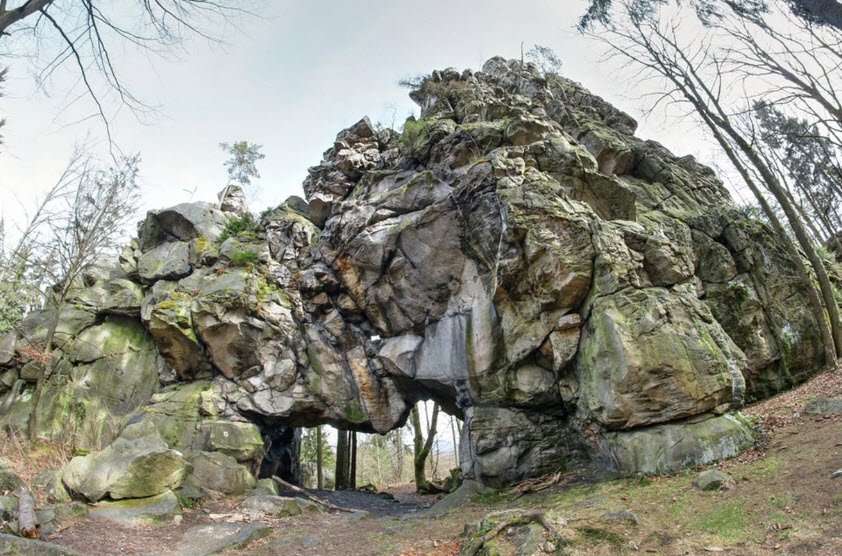 Milštejn Castle, Cvikov-Mařenice, Czech Republic (Czechia)